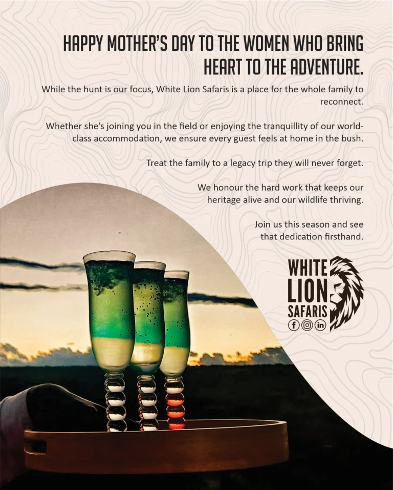 Instagram post from whitelionsafaris. This post is in position 0.